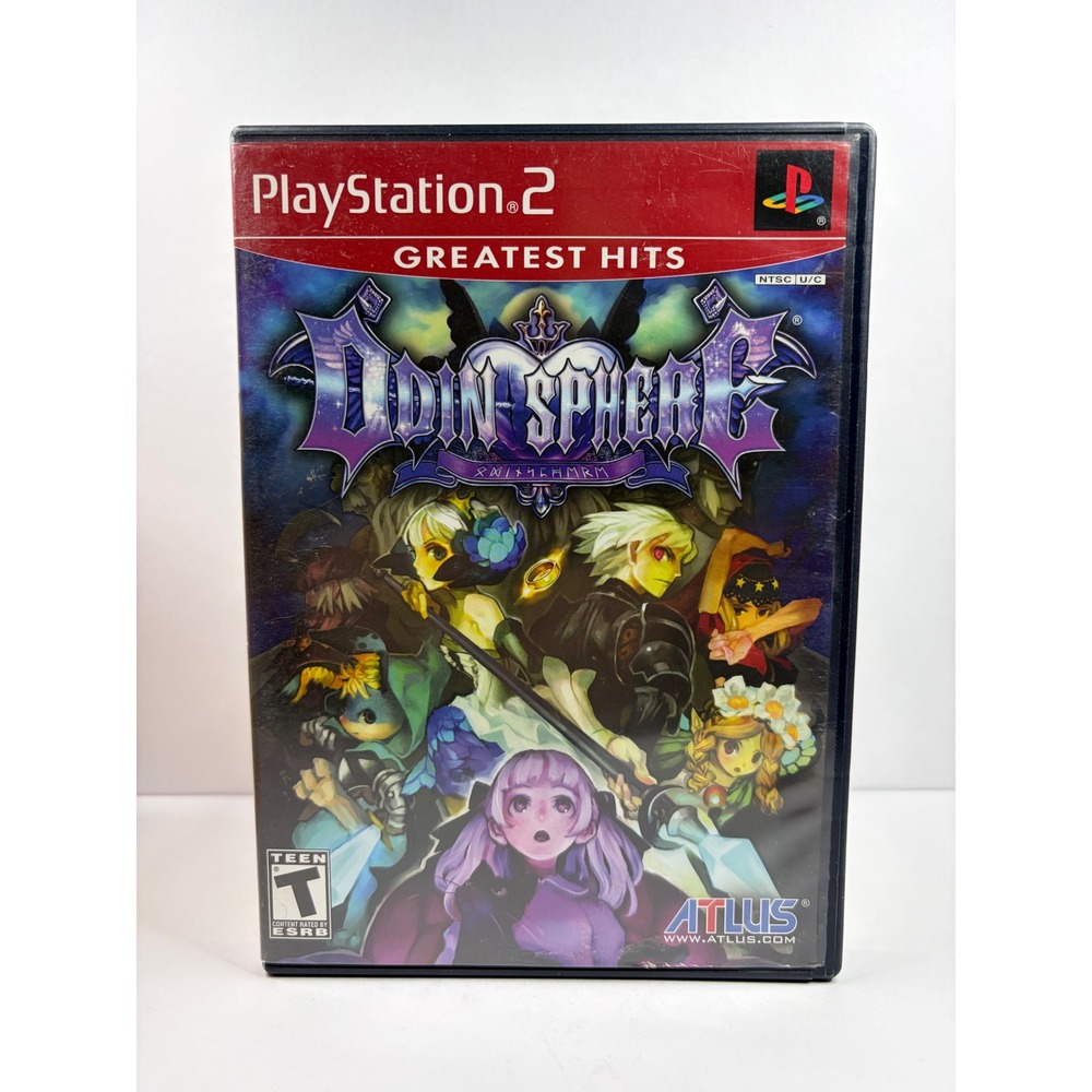 Odin Sphere Sony PlayStation 2 PS2 Greatest Hits Atlus CIB Complete RPG